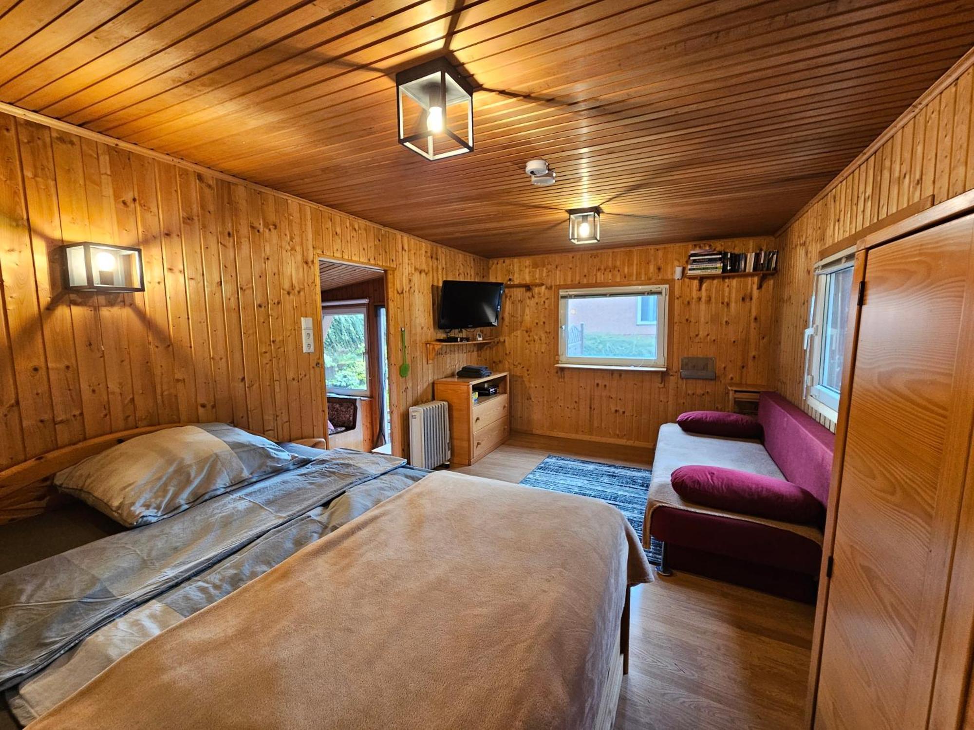 Ferienhaus In Geesthacht-Tesperhude Direkt Am Waldrand Buitenkant foto